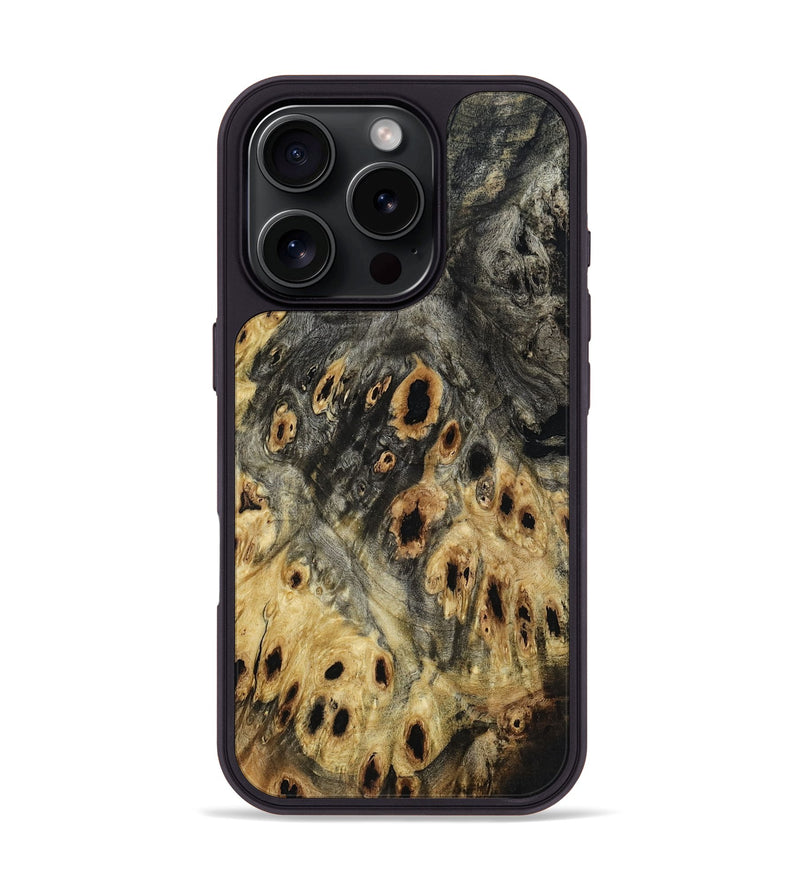iPhone 16 Pro Wood Phone Case - Amira (Wood Burl, 799558)