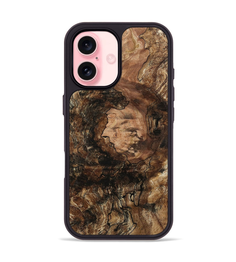 iPhone 16 Wood Phone Case - Layton (Wood Burl, 799560)
