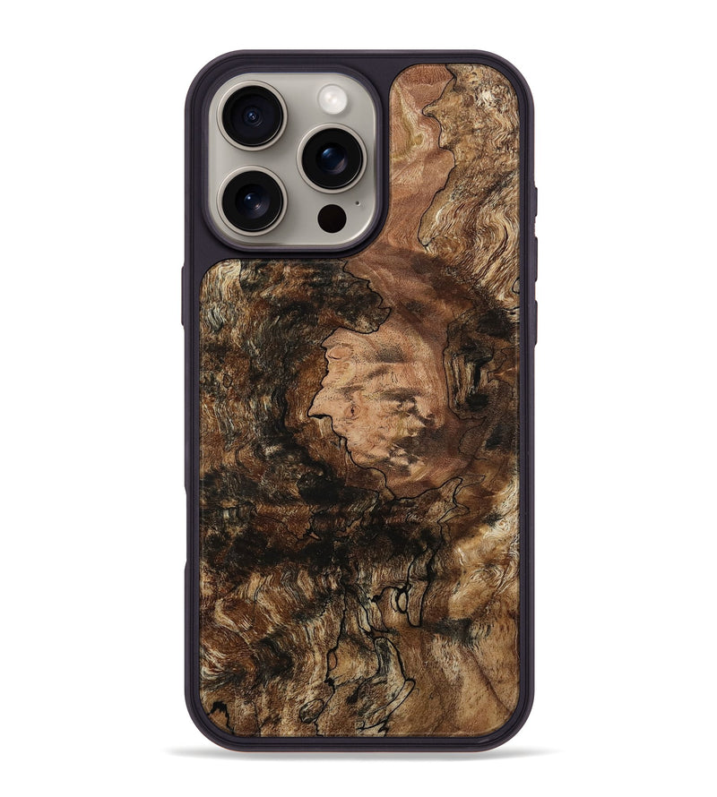 iPhone 16 Pro Max Wood Phone Case - Layton (Wood Burl, 799560)