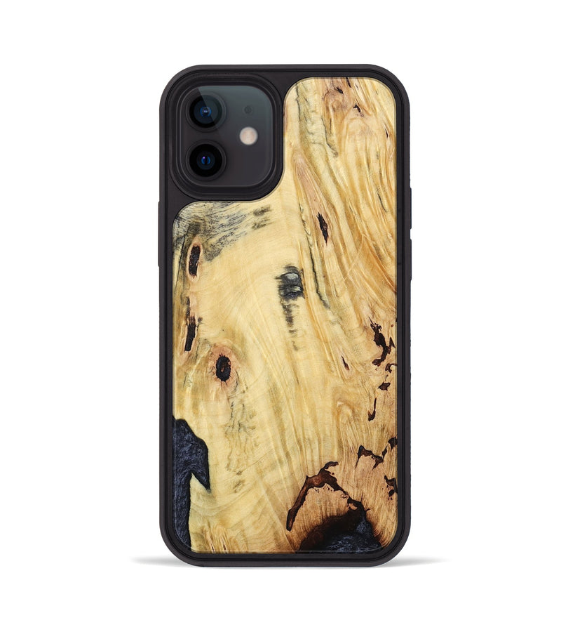 iPhone 12 Wood Phone Case - Kristyn (Wood Burl, 799561)