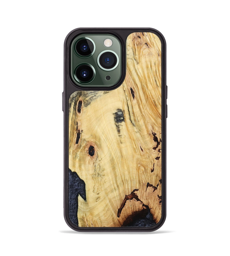 iPhone 13 Pro Wood Phone Case - Kristyn (Wood Burl, 799561)