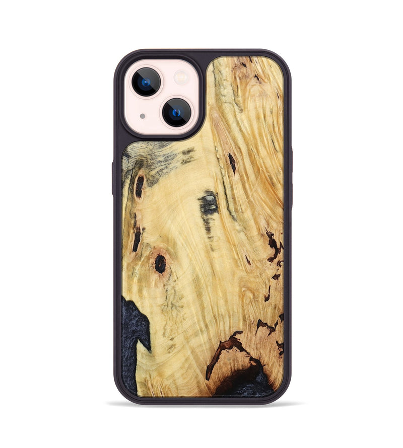 iPhone 14 Wood Phone Case - Kristyn (Wood Burl, 799561)