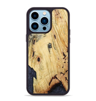 iPhone 14 Pro Max Wood Phone Case - Kristyn (Wood Burl, 799561)