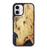 iPhone 16 Plus Wood Phone Case - Kristyn (Wood Burl, 799561)
