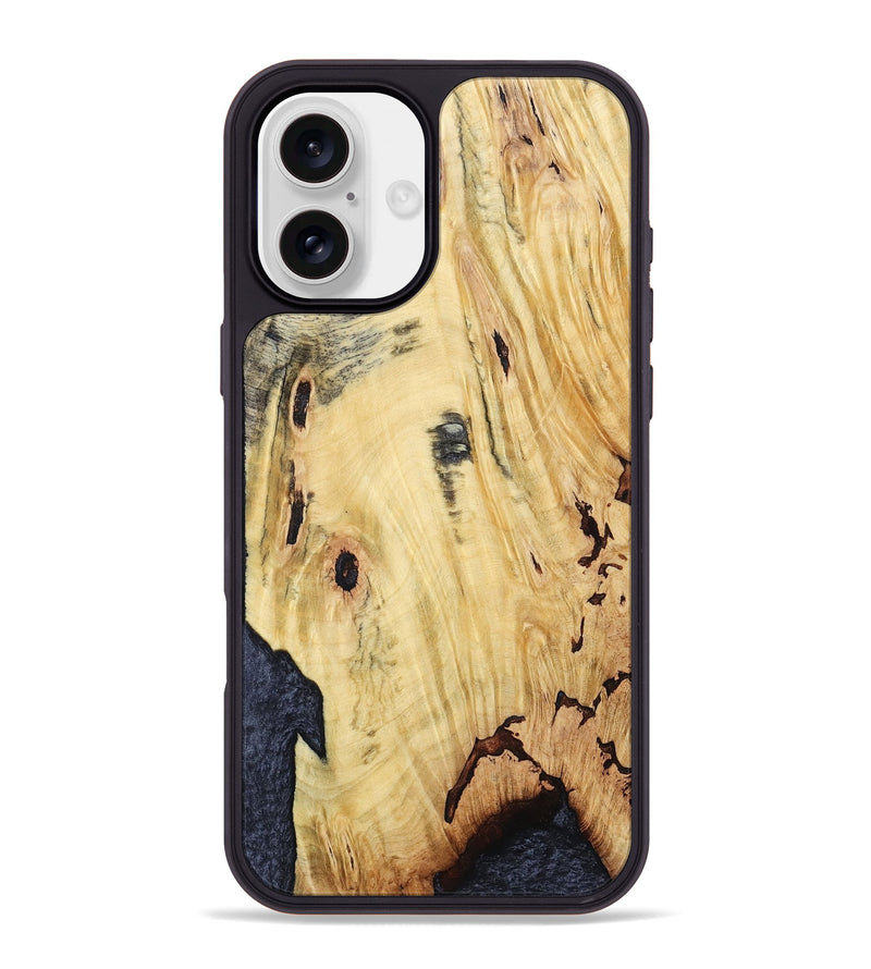 iPhone 16 Plus Wood Phone Case - Kristyn (Wood Burl, 799561)