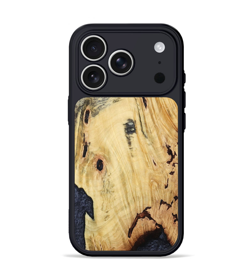 iPhone 17 Pro Wood Phone Case - Kristyn (Wood Burl, 799561)