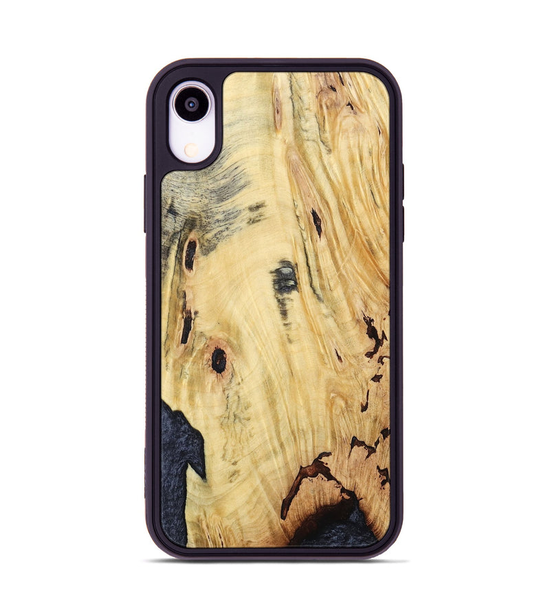 iPhone Xr Wood Phone Case - Kristyn (Wood Burl, 799561)