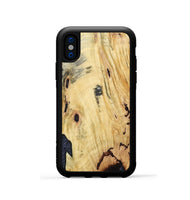 iPhone Xs Wood Phone Case - Kristyn (Wood Burl, 799561)