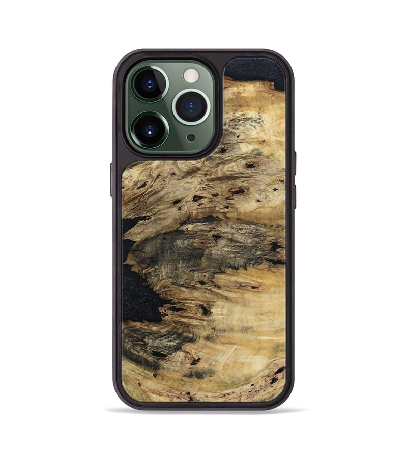 iPhone 13 Pro Wood Phone Case - Aspyn (Wood Burl, 799562)