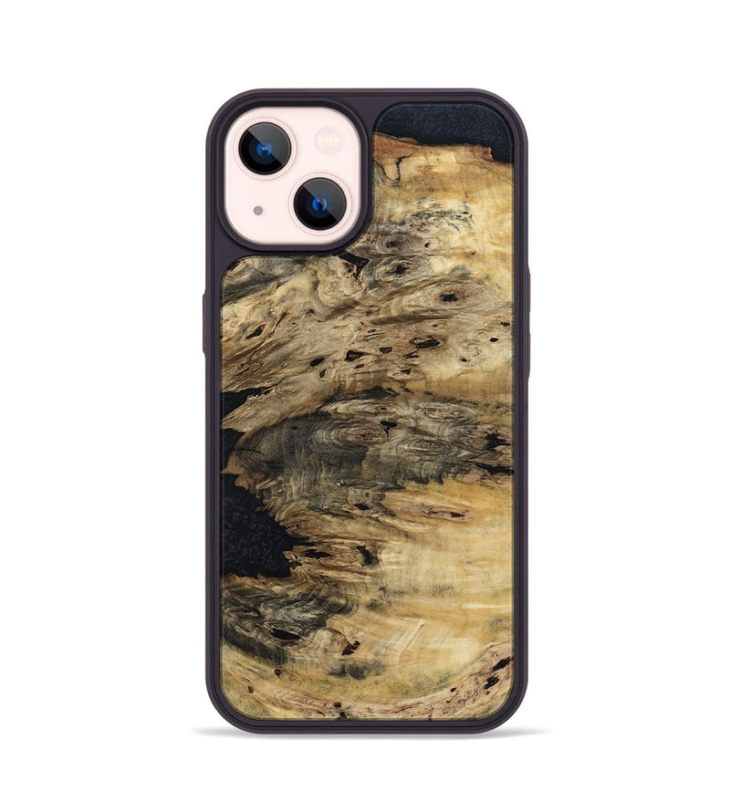 iPhone 14 Wood Phone Case - Aspyn (Wood Burl, 799562)