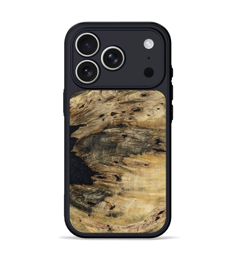 iPhone 17 Pro Wood Phone Case - Aspyn (Wood Burl, 799562)
