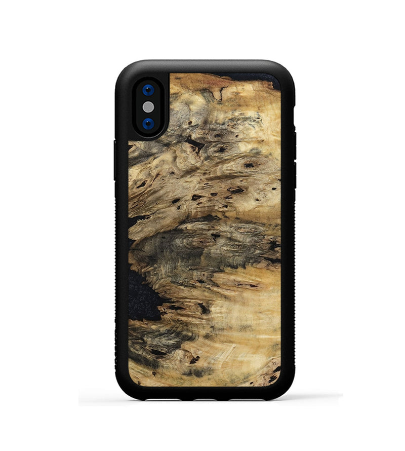 iPhone Xs Wood Phone Case - Aspyn (Wood Burl, 799562)