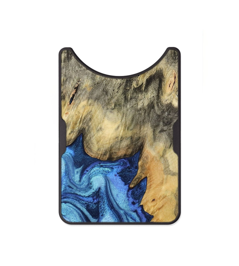 Alloy Wood Wallet - Mylo (Blue, 799563)