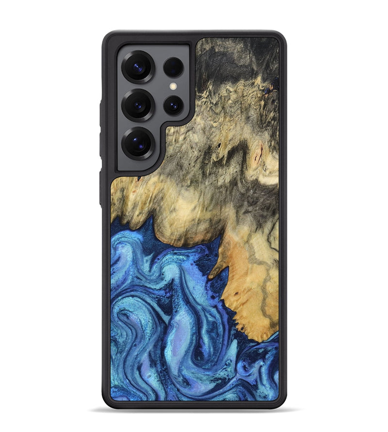 Galaxy S25 Ultra Wood Phone Case - Mylo (Blue, 799563)