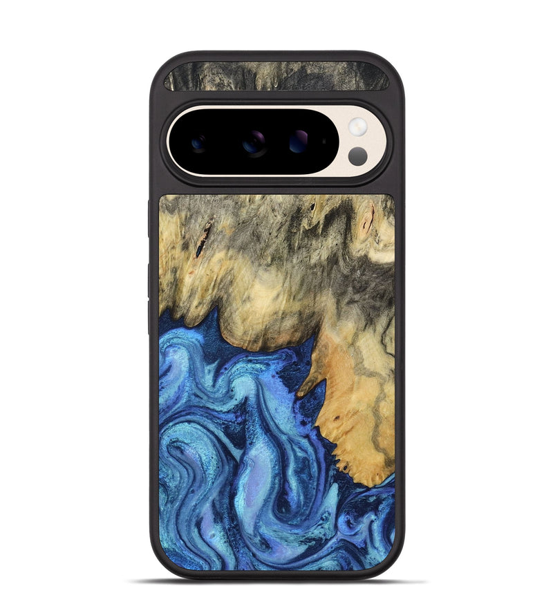 Pixel 10 Wood Phone Case - Mylo (Blue, 799563)