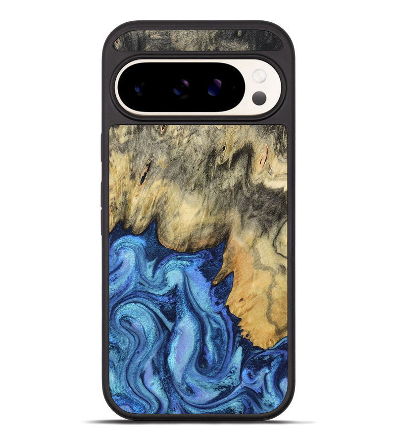 Pixel 10 Pro XL Wood Phone Case - Mylo (Blue, 799563)