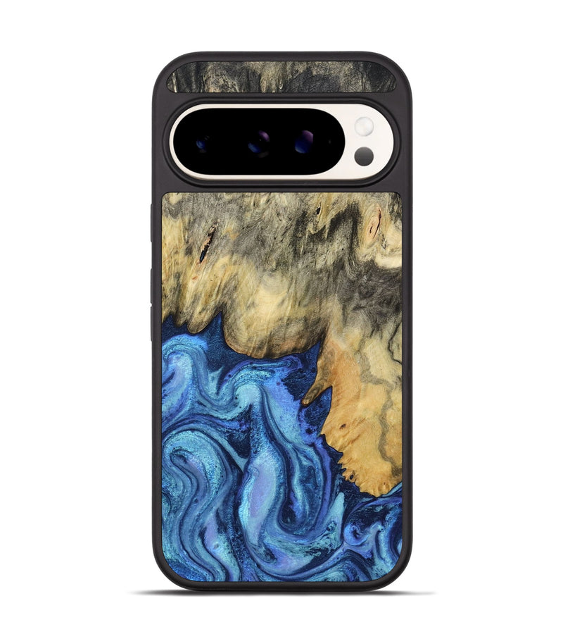 Pixel 9 Pro Wood Phone Case - Mylo (Blue, 799563)