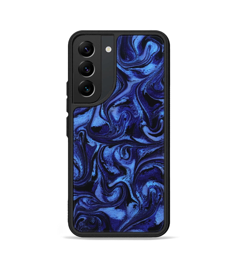Galaxy S22 ResinArt Phone Case - Teressa (Blue, 799564)