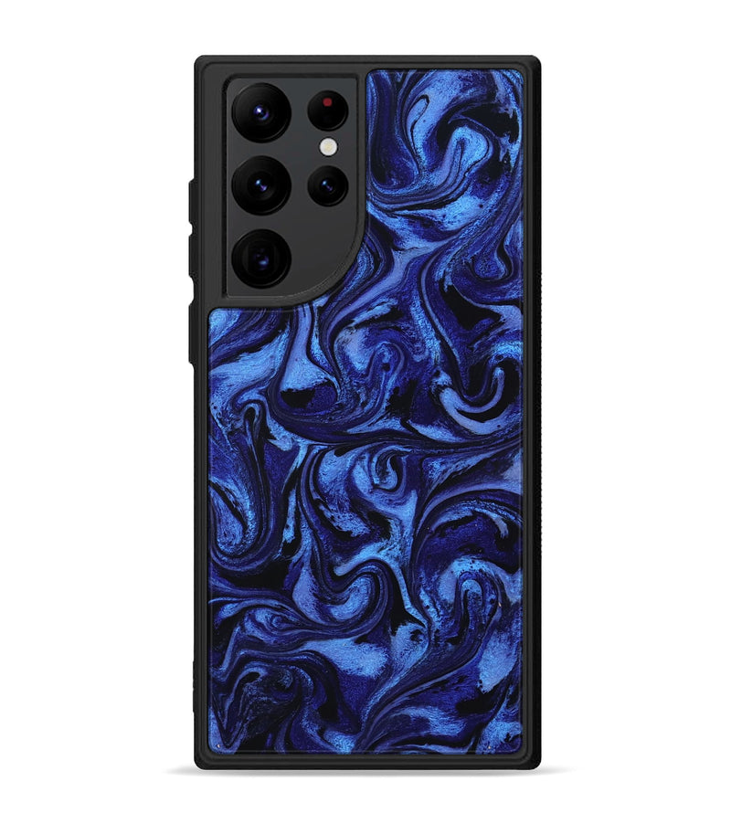 Galaxy S22 Ultra ResinArt Phone Case - Teressa (Blue, 799564)
