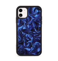 iPhone 11 ResinArt Phone Case - Teressa (Blue, 799564)