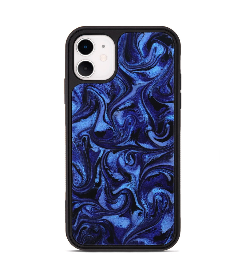 iPhone 11 ResinArt Phone Case - Teressa (Blue, 799564)
