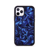 iPhone 11 Pro ResinArt Phone Case - Teressa (Blue, 799564)