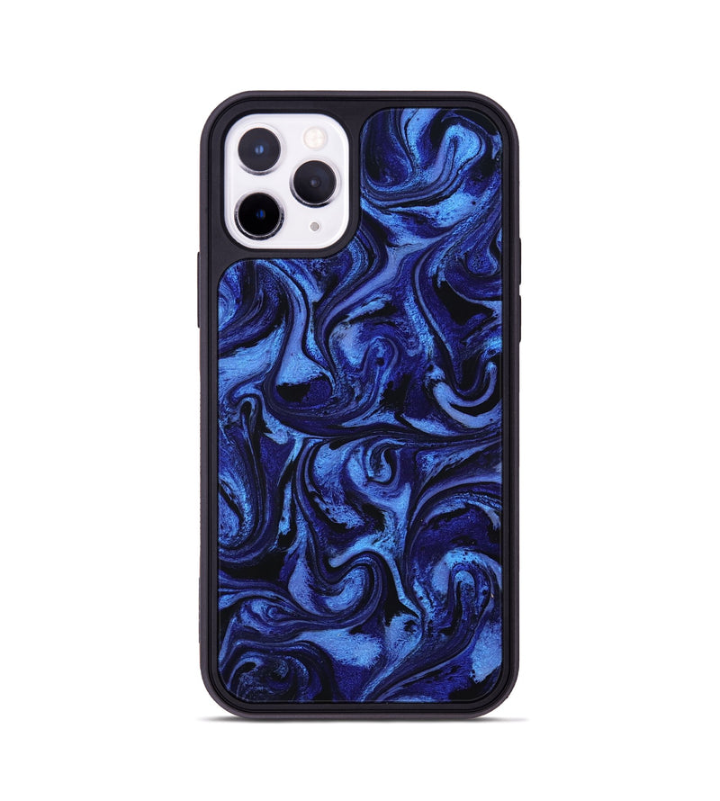 iPhone 11 Pro ResinArt Phone Case - Teressa (Blue, 799564)