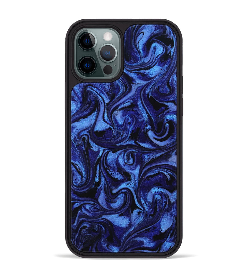 iPhone 12 Pro Max ResinArt Phone Case - Teressa (Blue, 799564)