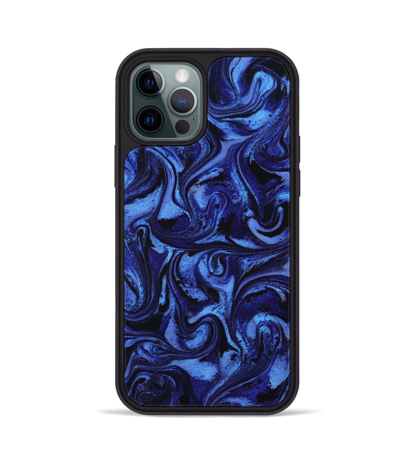 iPhone 12 Pro ResinArt Phone Case - Teressa (Blue, 799564)
