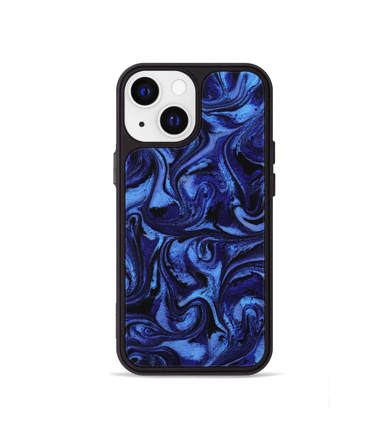 iPhone 13 mini ResinArt Phone Case - Teressa (Blue, 799564)