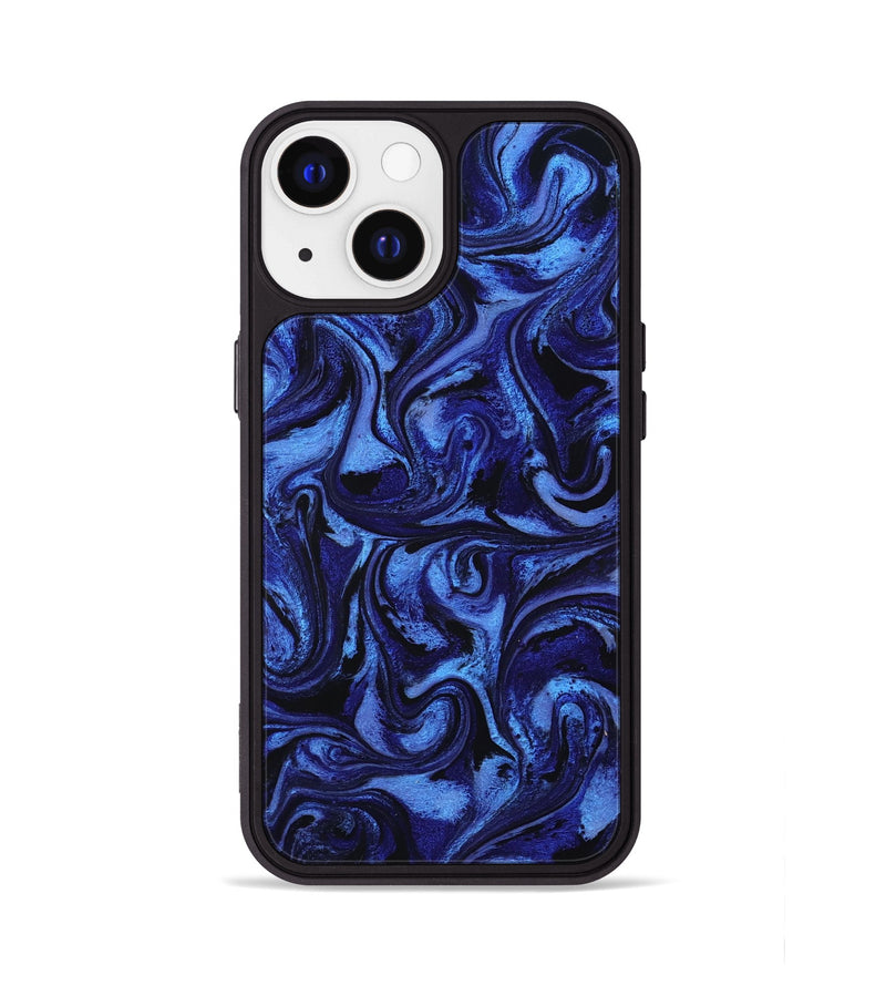 iPhone 13 ResinArt Phone Case - Teressa (Blue, 799564)