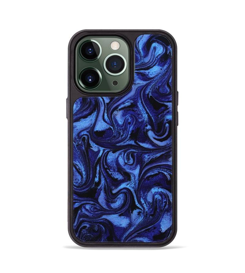 iPhone 13 Pro ResinArt Phone Case - Teressa (Blue, 799564)