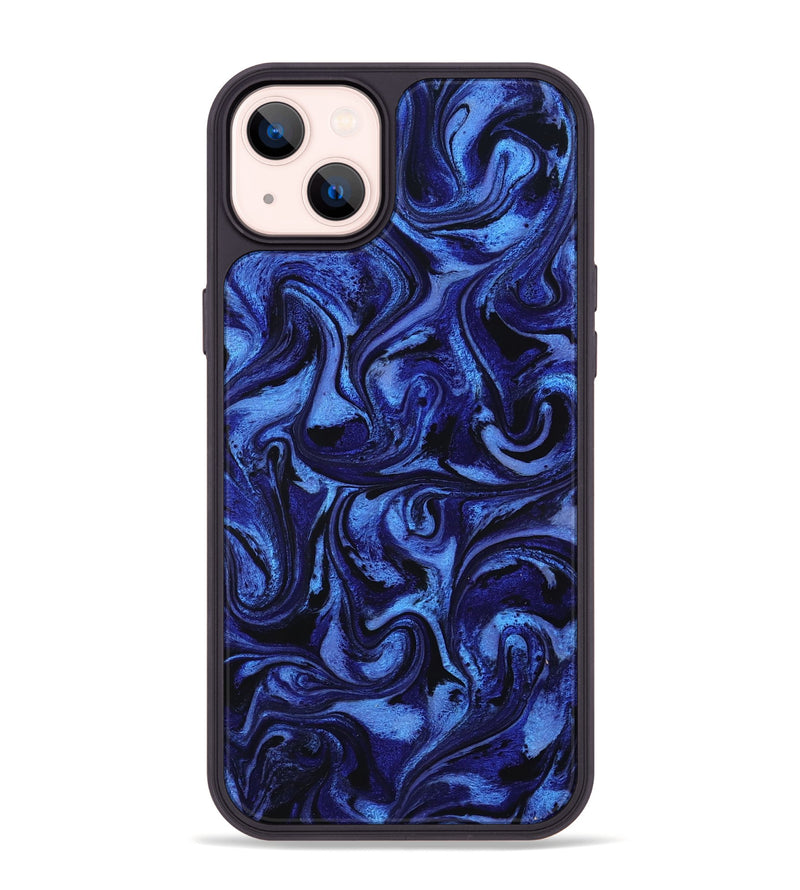 iPhone 14 Plus ResinArt Phone Case - Teressa (Blue, 799564)