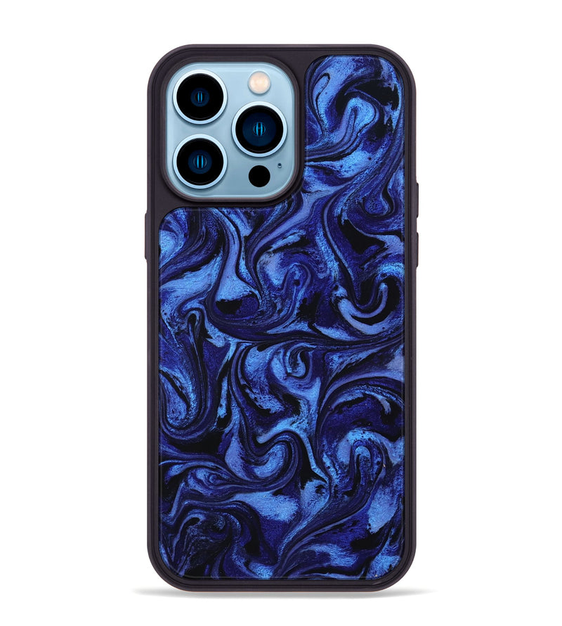 iPhone 14 Pro Max ResinArt Phone Case - Teressa (Blue, 799564)