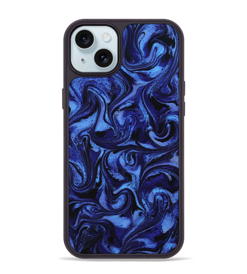 iPhone 15 Plus ResinArt Phone Case - Teressa (Blue, 799564)
