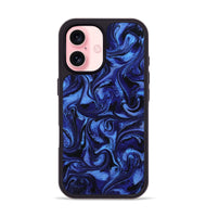 iPhone 16 ResinArt Phone Case - Teressa (Blue, 799564)