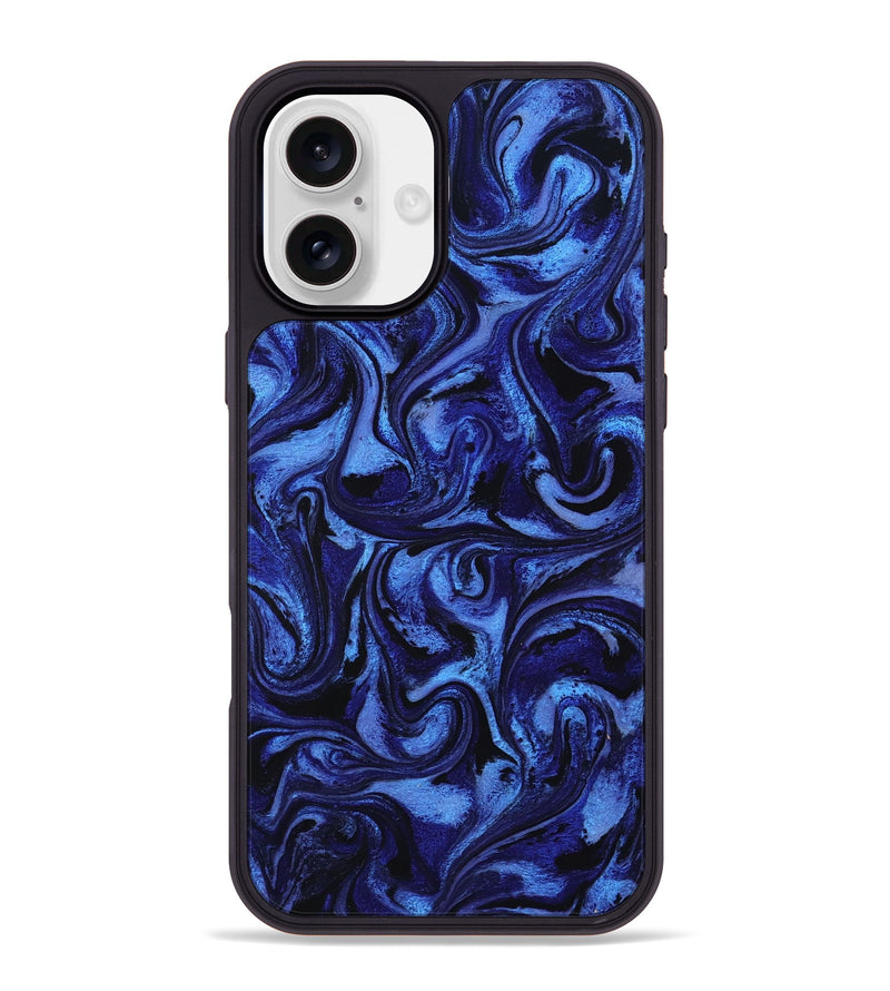 iPhone 16 Plus ResinArt Phone Case - Teressa (Blue, 799564)