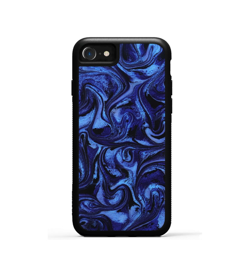 iPhone SE ResinArt Phone Case - Teressa (Blue, 799564)