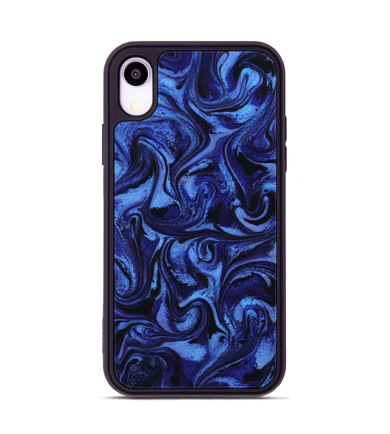 iPhone Xr ResinArt Phone Case - Teressa (Blue, 799564)
