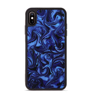 iPhone Xs Max ResinArt Phone Case - Teressa (Blue, 799564)