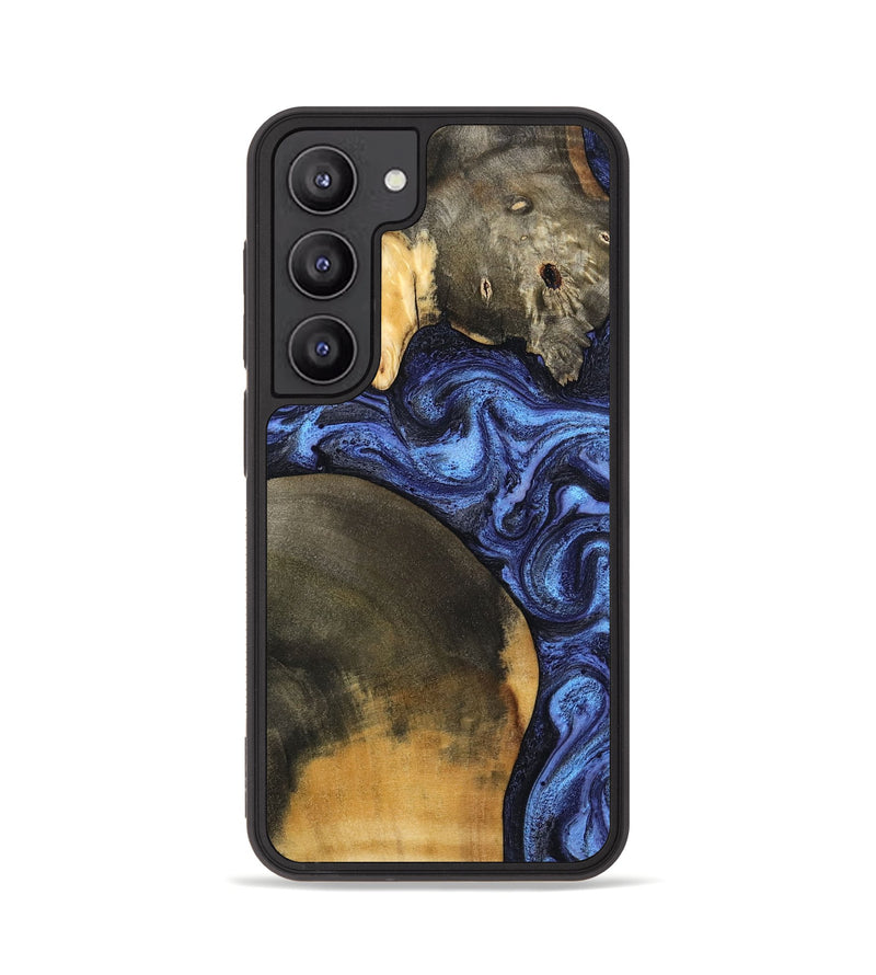 Galaxy S23 Wood Phone Case - Ole (Blue, 799565)