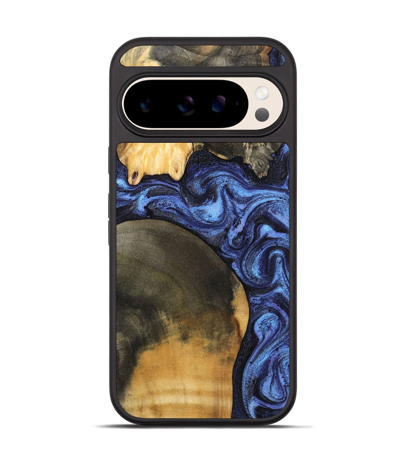 Pixel 10 Wood Phone Case - Ole (Blue, 799565)