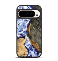 Pixel 9 Pro Wood Phone Case - Racheal (Blue, 799567)