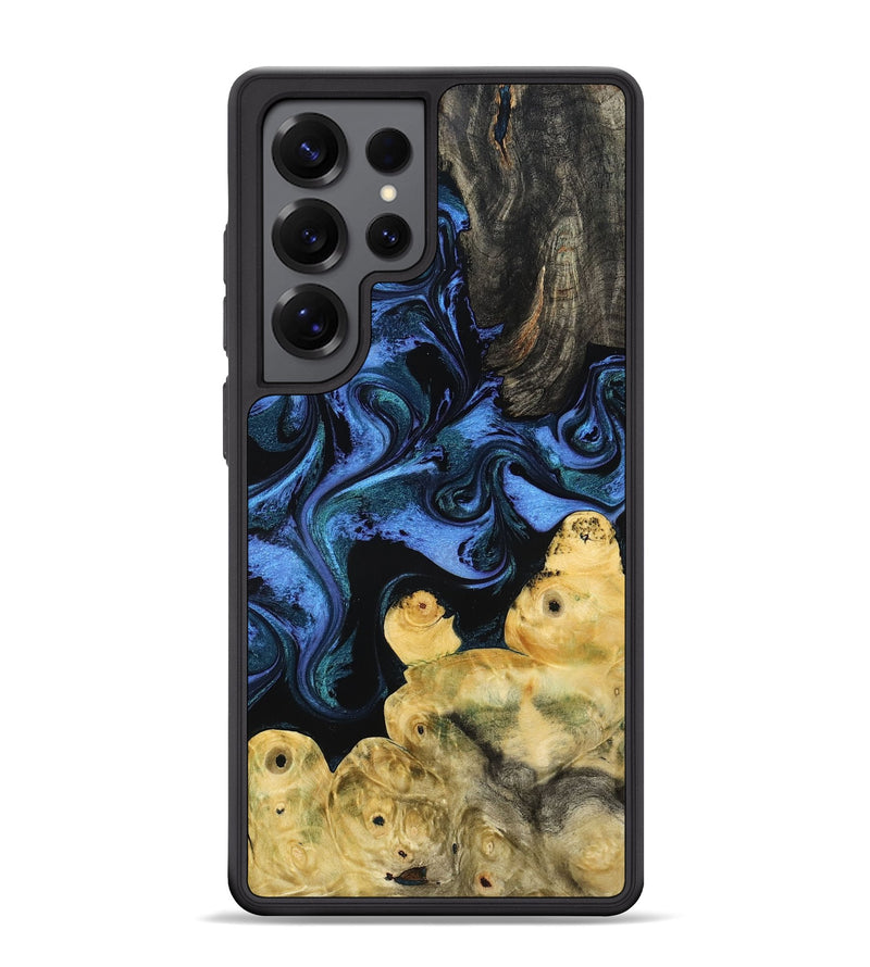 Galaxy S25 Ultra Wood Phone Case - Jill (Blue, 799568)