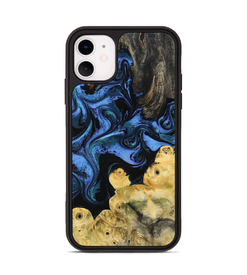 iPhone 11 Wood Phone Case - Jill (Blue, 799568)