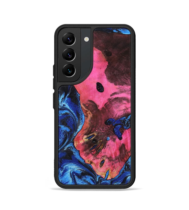 Galaxy S22 Wood Phone Case - Olen (Blue, 799569)