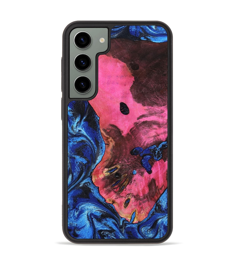 Galaxy S23 Plus Wood Phone Case - Olen (Blue, 799569)