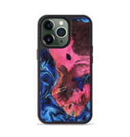 iPhone 13 Pro Wood Phone Case - Olen (Blue, 799569)