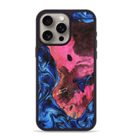 iPhone 15 Pro Max Wood Phone Case - Olen (Blue, 799569)