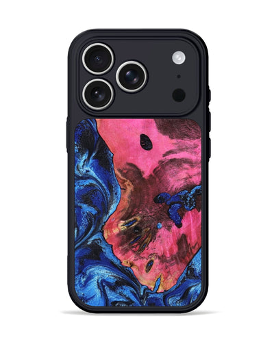 iPhone 17 Pro Wood Phone Case - Olen (Blue, 799569)